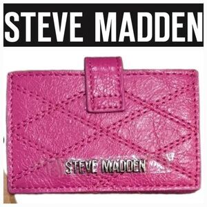 Steve Madden BFlora CC Wallet- Fushia
